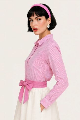 Streifenbluse „Rosy Classic“