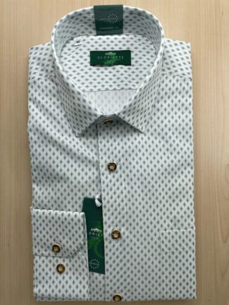 Trachtenhemd mit Minimal-Muster