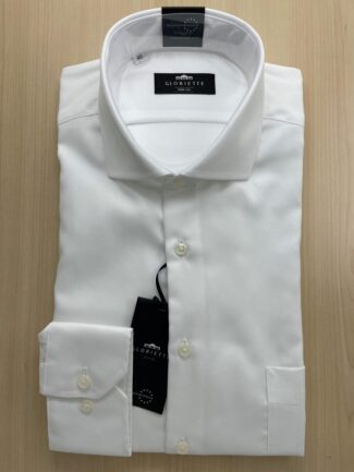 Hemd in weiß mit Haifisch-Kragen