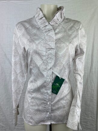 Ausschnitt m. Rüsche+Bes.